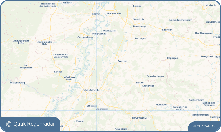 Quak Regenradar-Widget Büchenau