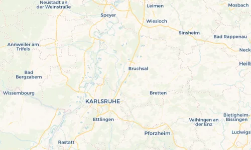 Regenradar Vorschaubild - Aktuelle Niederschläge in Büchenau und Umgebung