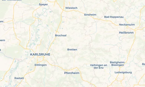 Regenradar Vorschaubild - Aktuelle Niederschläge in Büchig und Umgebung
