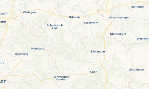 Regenradar Vorschaubild - Aktuelle Niederschläge in Bühlerzell und Umgebung