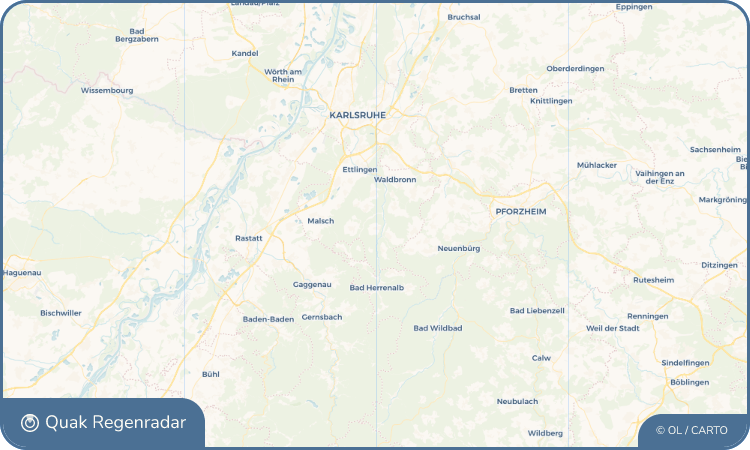 Quak Regenradar-Widget Burbach