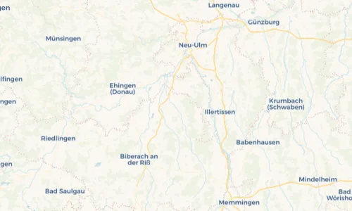 Regenradar Vorschaubild - Aktuelle Niederschläge in Burgrieden und Umgebung