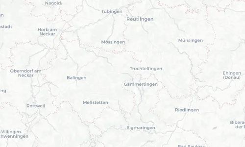 Regenradar Vorschaubild - Aktuelle Niederschläge in Burladingen und Umgebung