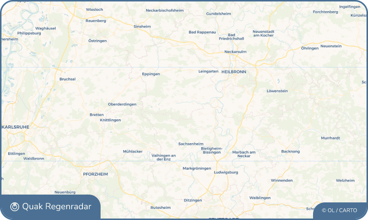 Quak Regenradar-Widget Cleebronn