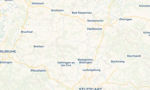 Regenradar Vorschaubild - Aktuelle Niederschläge in Cleebronn und Umgebung