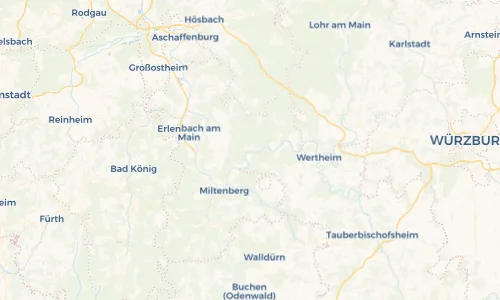 Regenradar Vorschaubild - Aktuelle Niederschläge in Collenberg und Umgebung