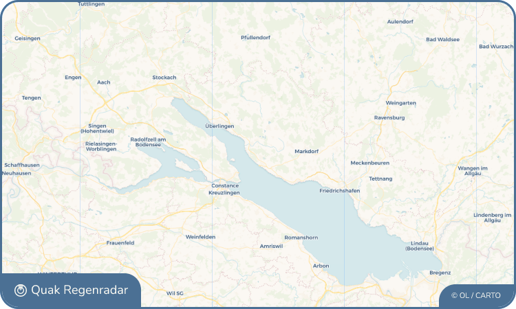 Quak Regenradar-Widget Daisendorf