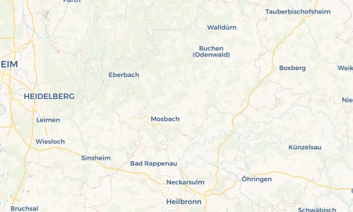 Regenradar Vorschaubild - Aktuelle Niederschläge in Dallau und Umgebung