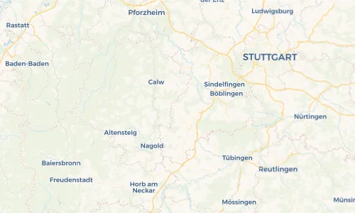 Regenradar Vorschaubild - Aktuelle Niederschläge in Deckenpfronn und Umgebung