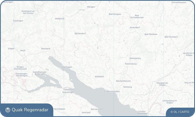 Quak Regenradar-Widget Deggenhausen