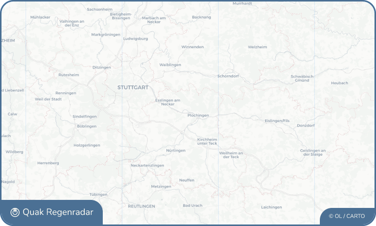 Quak Regenradar-Widget Deizisau