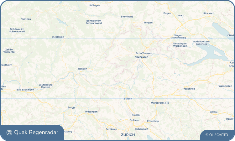 Regenradar-Widget für Dettighofen