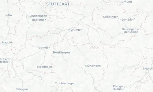 Regenradar Vorschaubild - Aktuelle Niederschläge in Dettingen an der Erms und Umgebung