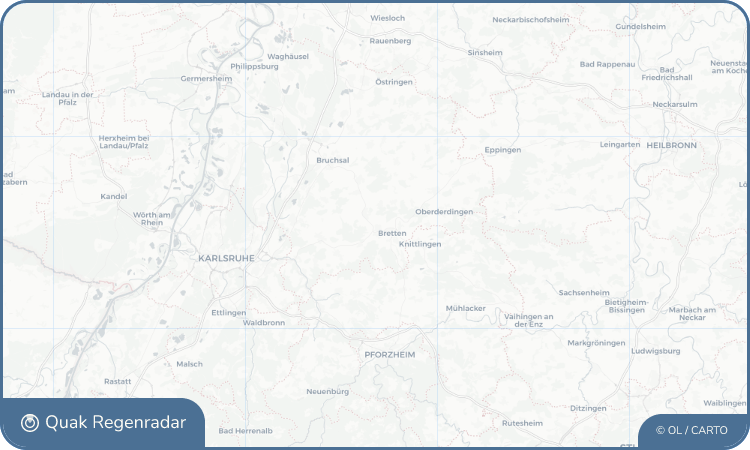 Quak Regenradar-Widget Diedelsheim