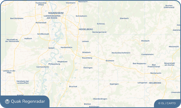 Quak Regenradar-Widget Dielheim
