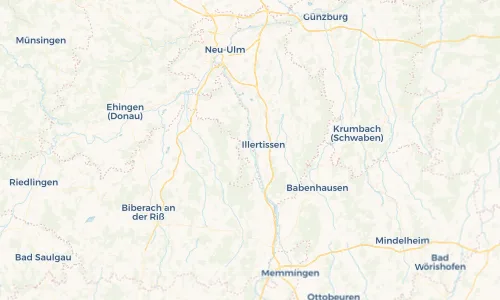 Regenradar Vorschaubild - Aktuelle Niederschläge in Dietenheim und Umgebung