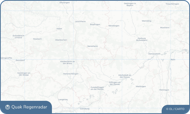 Regenradar-Widget für Dischingen