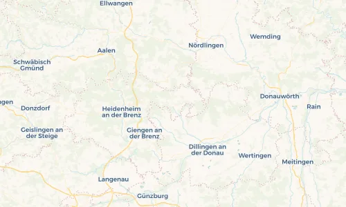 Regenradar Vorschaubild - Aktuelle Niederschläge in Dischingen und Umgebung