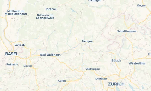 Regenradar Vorschaubild - Aktuelle Niederschläge in Dogern und Umgebung