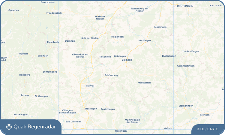 Quak Regenradar-Widget Dormettingen