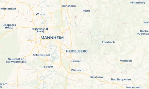 Regenradar Vorschaubild - Aktuelle Niederschläge in Dossenheim und Umgebung