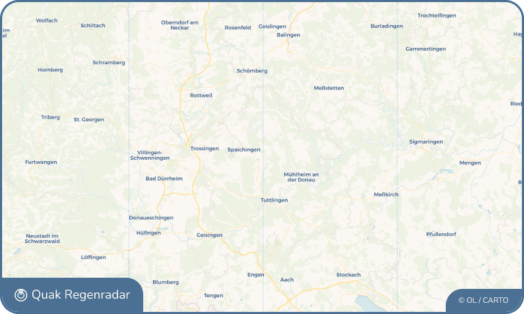 Quak Regenradar-Widget Dürbheim