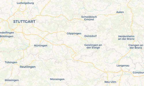 Regenradar Vorschaubild - Aktuelle Niederschläge in Dürnau und Umgebung