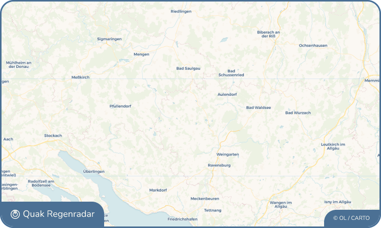 Quak Regenradar-Widget Ebenweiler