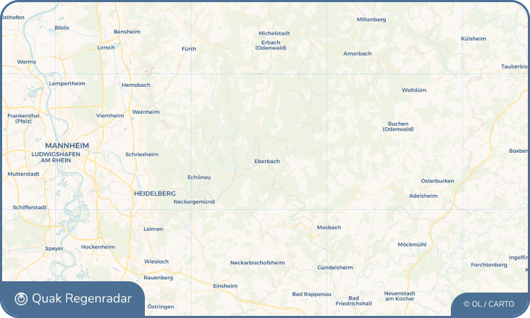 Quak Regenradar-Widget Eberbach