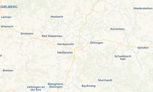 Regenradar Vorschaubild - Aktuelle Niederschläge in Eberstadt und Umgebung