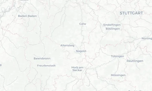 Regenradar Vorschaubild - Aktuelle Niederschläge in Ebhausen und Umgebung