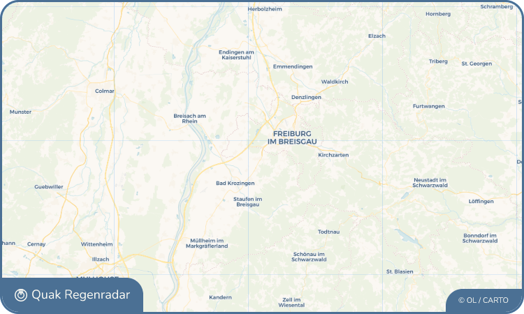 Quak Regenradar-Widget Ebringen