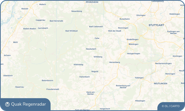 Quak Regenradar-Widget Effringen