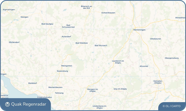 Quak Regenradar-Widget Eintürnen