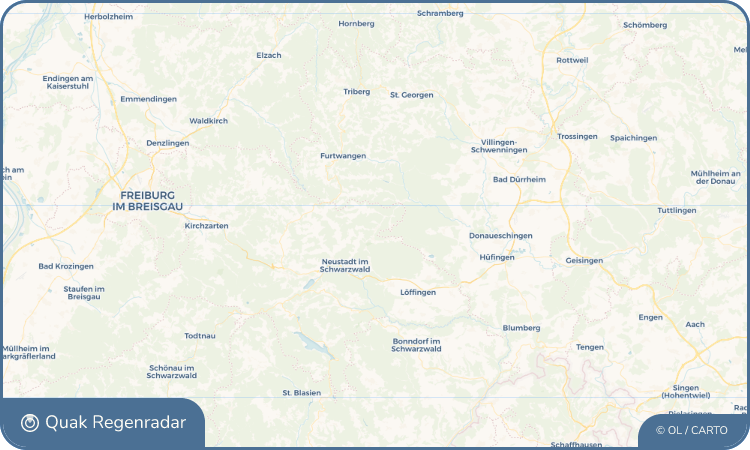 Quak Regenradar-Widget Eisenbach