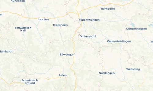 Regenradar Vorschaubild - Aktuelle Niederschläge in Ellenberg und Umgebung