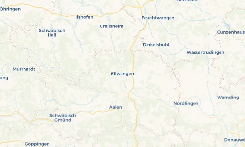 Regenradar Vorschaubild - Aktuelle Niederschläge in Ellwangen und Umgebung