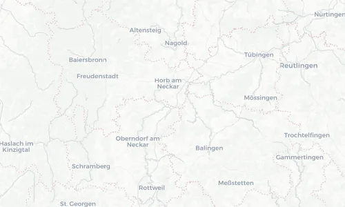 Regenradar Vorschaubild - Aktuelle Niederschläge in Empfingen und Umgebung