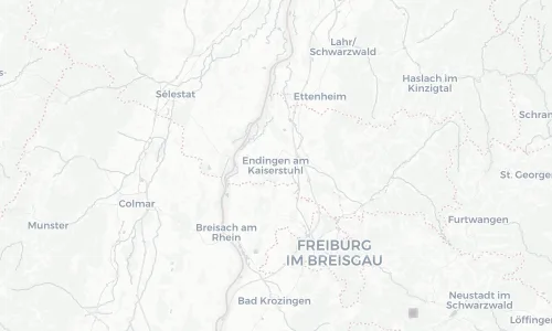 Regenradar Vorschaubild - Aktuelle Niederschläge in Endingen am Kaiserstuhl und Umgebung