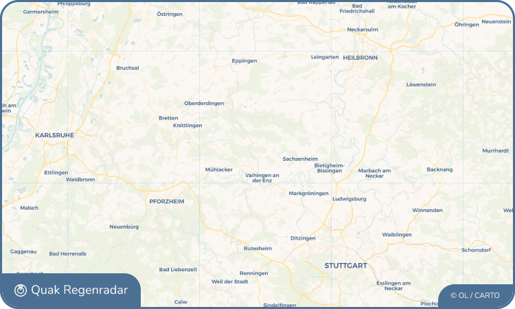 Quak Regenradar-Widget Ensingen