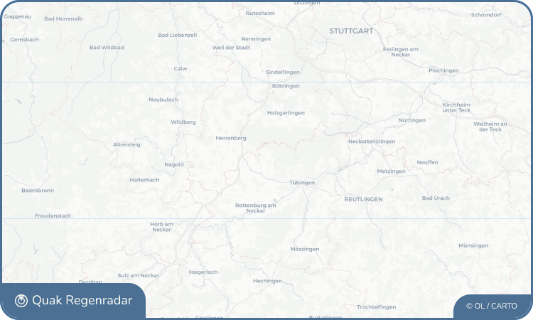 Quak Regenradar-Widget Entringen