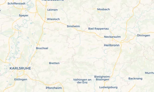 Regenradar Vorschaubild - Aktuelle Niederschläge in Eppingen und Umgebung
