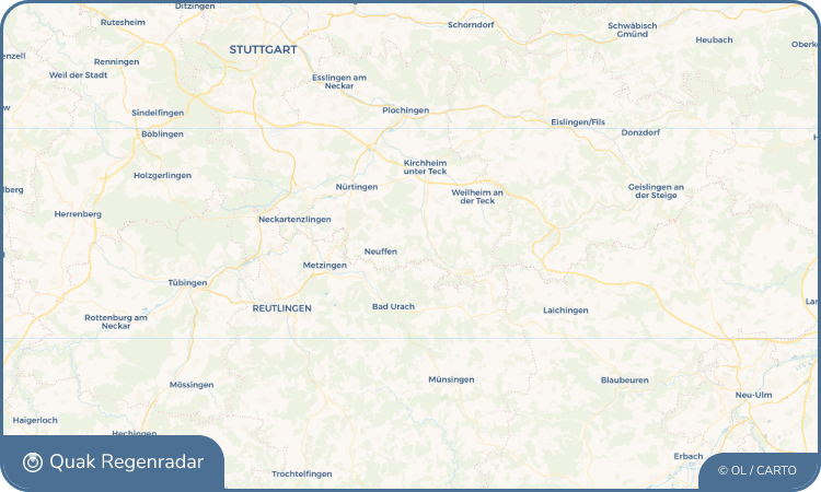 Quak Regenradar-Widget Erkenbrechtsweiler