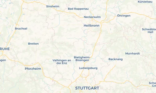 Regenradar Vorschaubild - Aktuelle Niederschläge in Erligheim und Umgebung