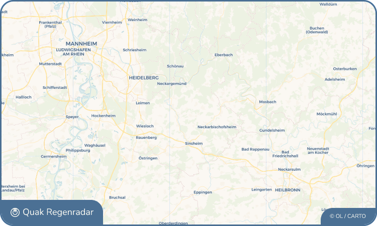 Quak Regenradar-Widget Eschelbronn