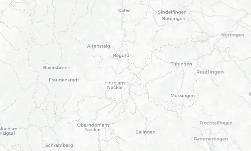 Regenradar Vorschaubild - Aktuelle Niederschläge in Eutingen im Gäu und Umgebung