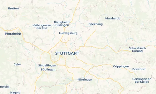 Regenradar Vorschaubild - Aktuelle Niederschläge in Fellbach und Umgebung