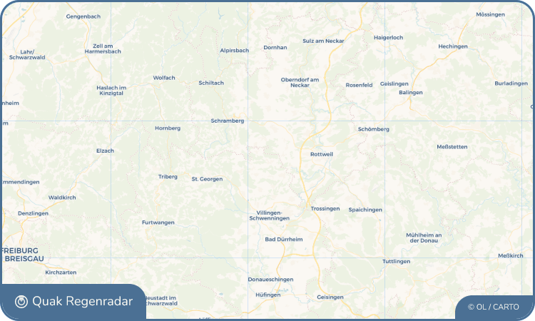 Quak Regenradar-Widget Fischbach