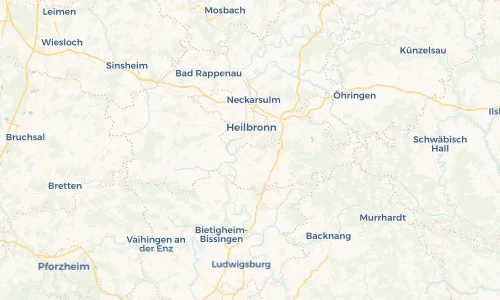 Regenradar Vorschaubild - Aktuelle Niederschläge in Flein und Umgebung