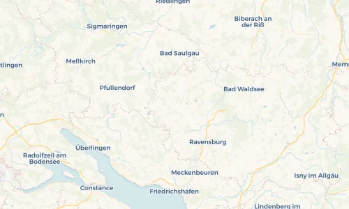 Regenradar Vorschaubild - Aktuelle Niederschläge in Fleischwangen und Umgebung